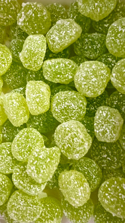 Sanded Vegan Gummy Apple Drops