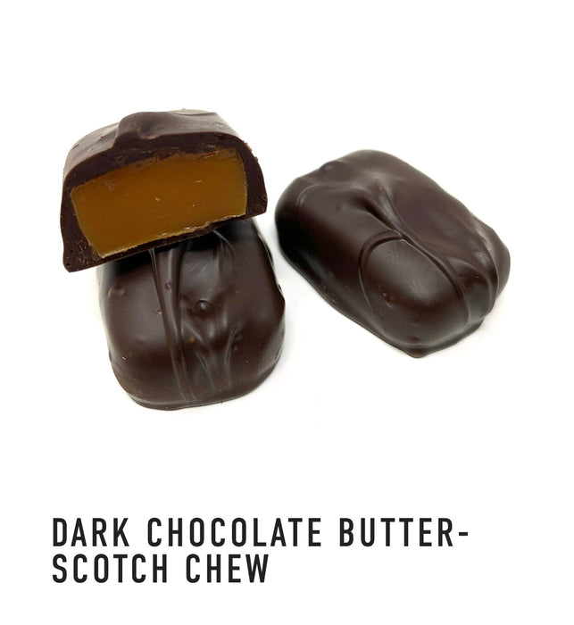 Dark Chocolate Butter Scotch Chews