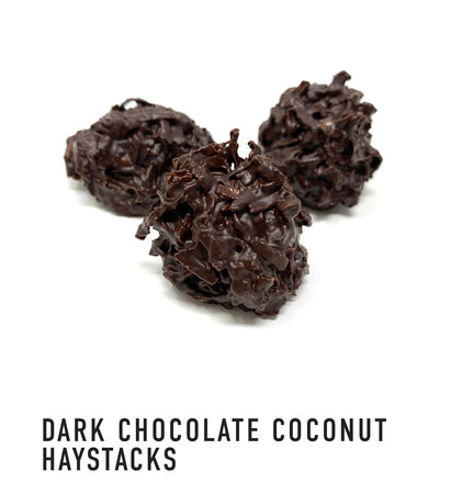 Dark Chocolate Coconut Haystacks