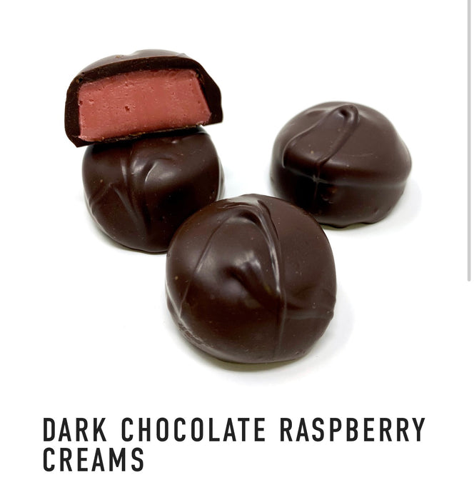 Dark Chocolate Raspberry Creams