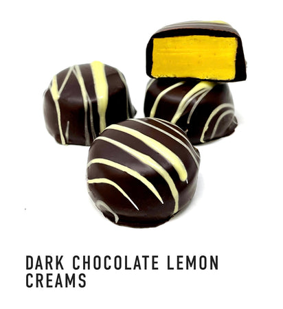 Dark Chocolate Lemon Creams