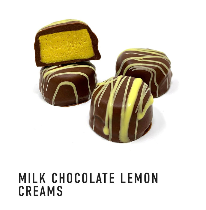 Milk Chocolate Lemon Creams