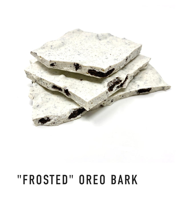 "Frosted" Oreo Bark