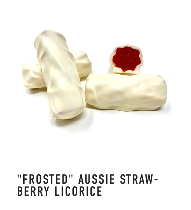 "Frosted" Aussie Strawberry Licorice