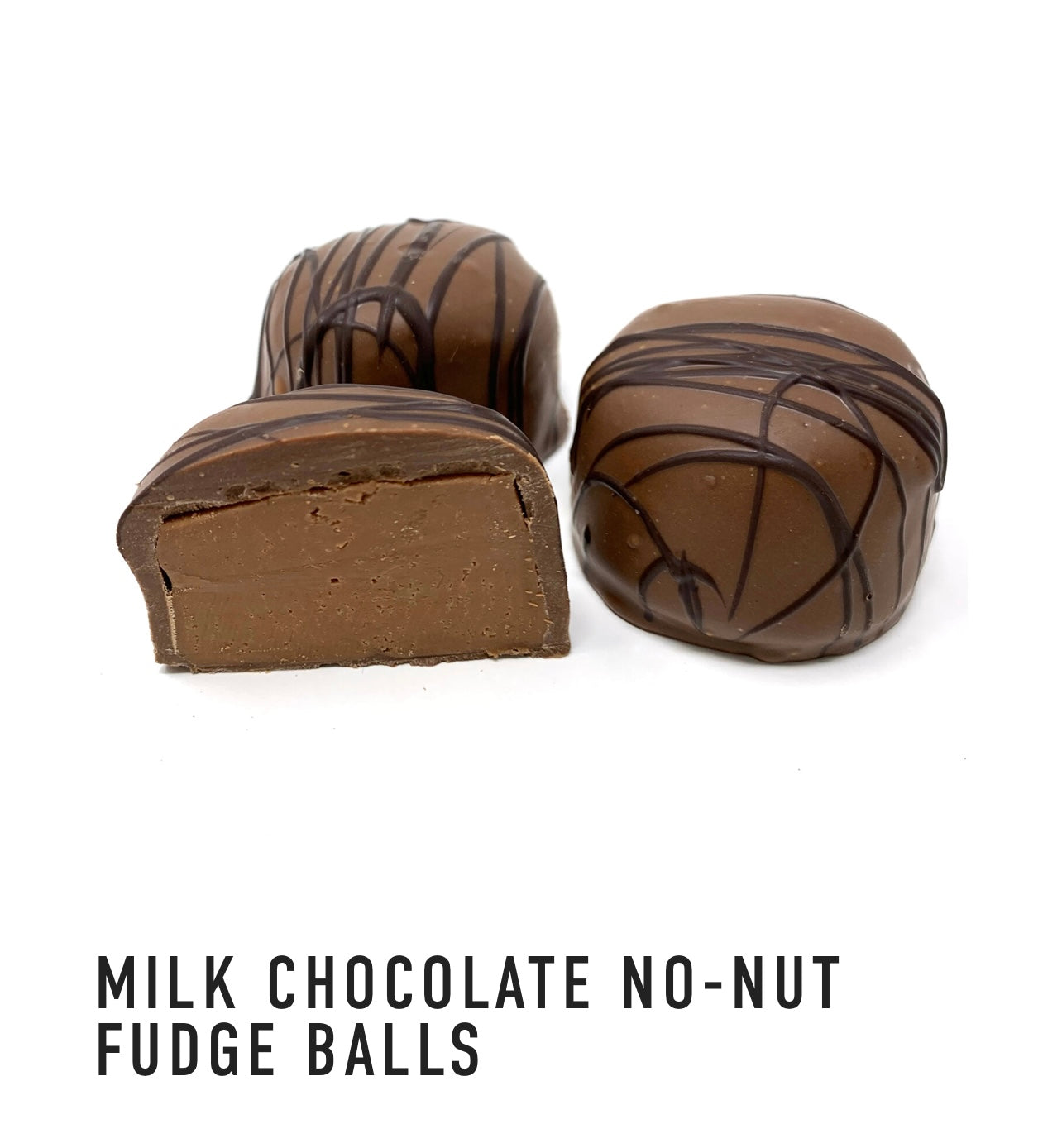 Milk Chocolate No Nut  Fudge Ball (Copy)