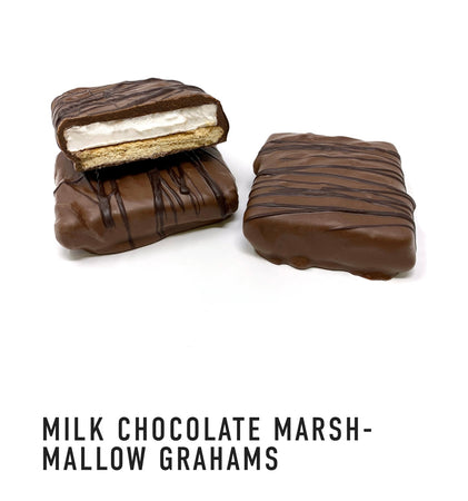 Milk Chocolate Marshmallow Grahams (Smores)