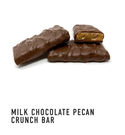 Milk Chocolate Pecan Crunch Bar