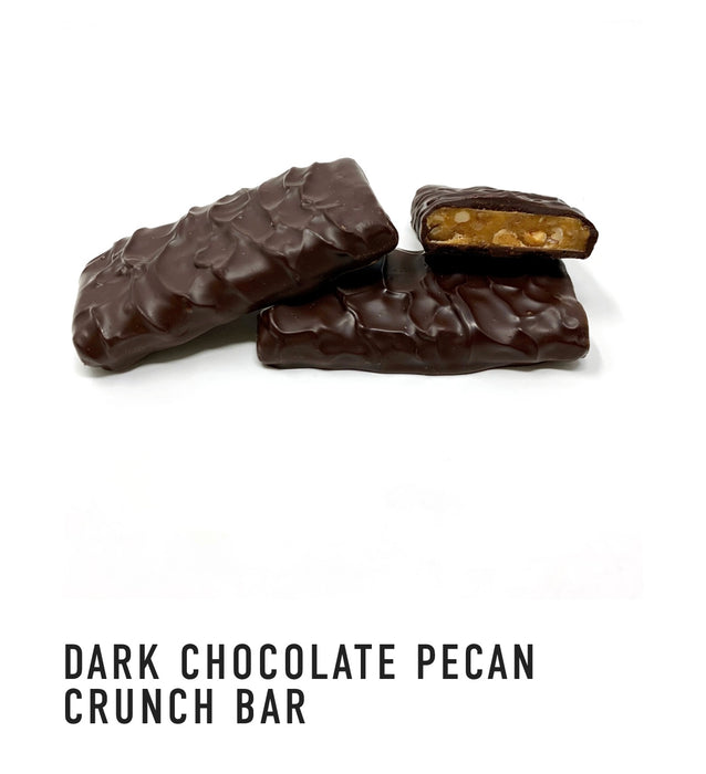 Dark Chocolate Pecan Crunch Bar