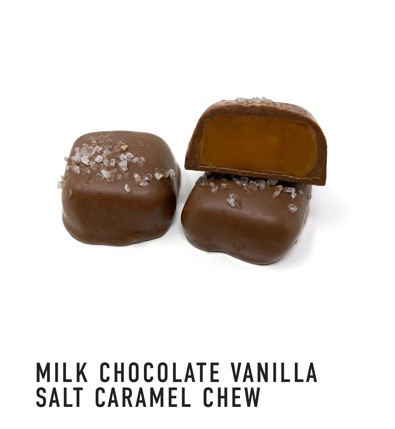 Milk Chocolate Vanilla Salt Caramel